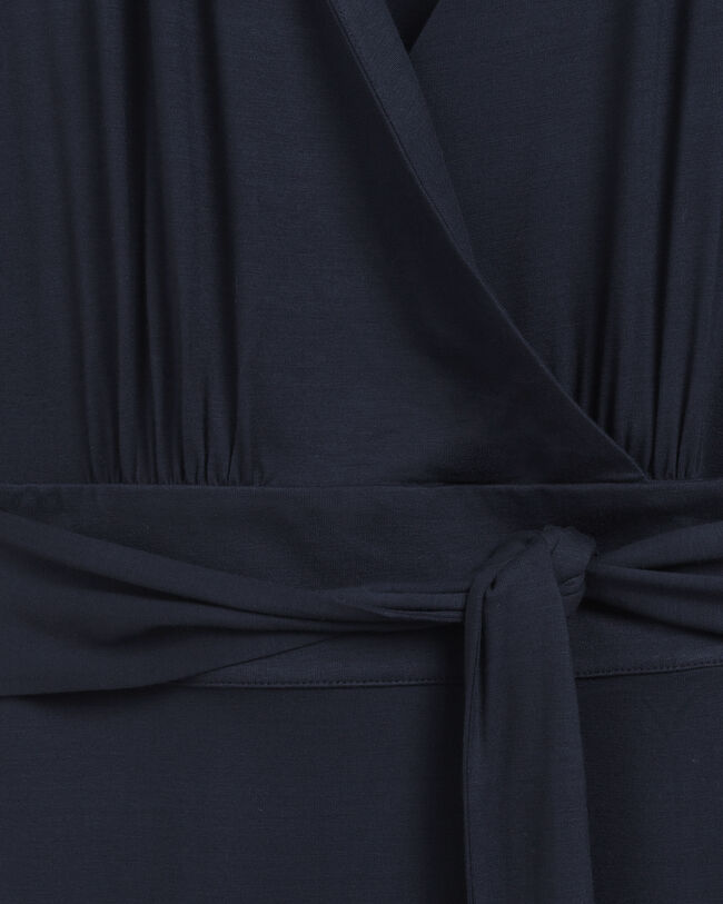 Omlottklänning i jersey