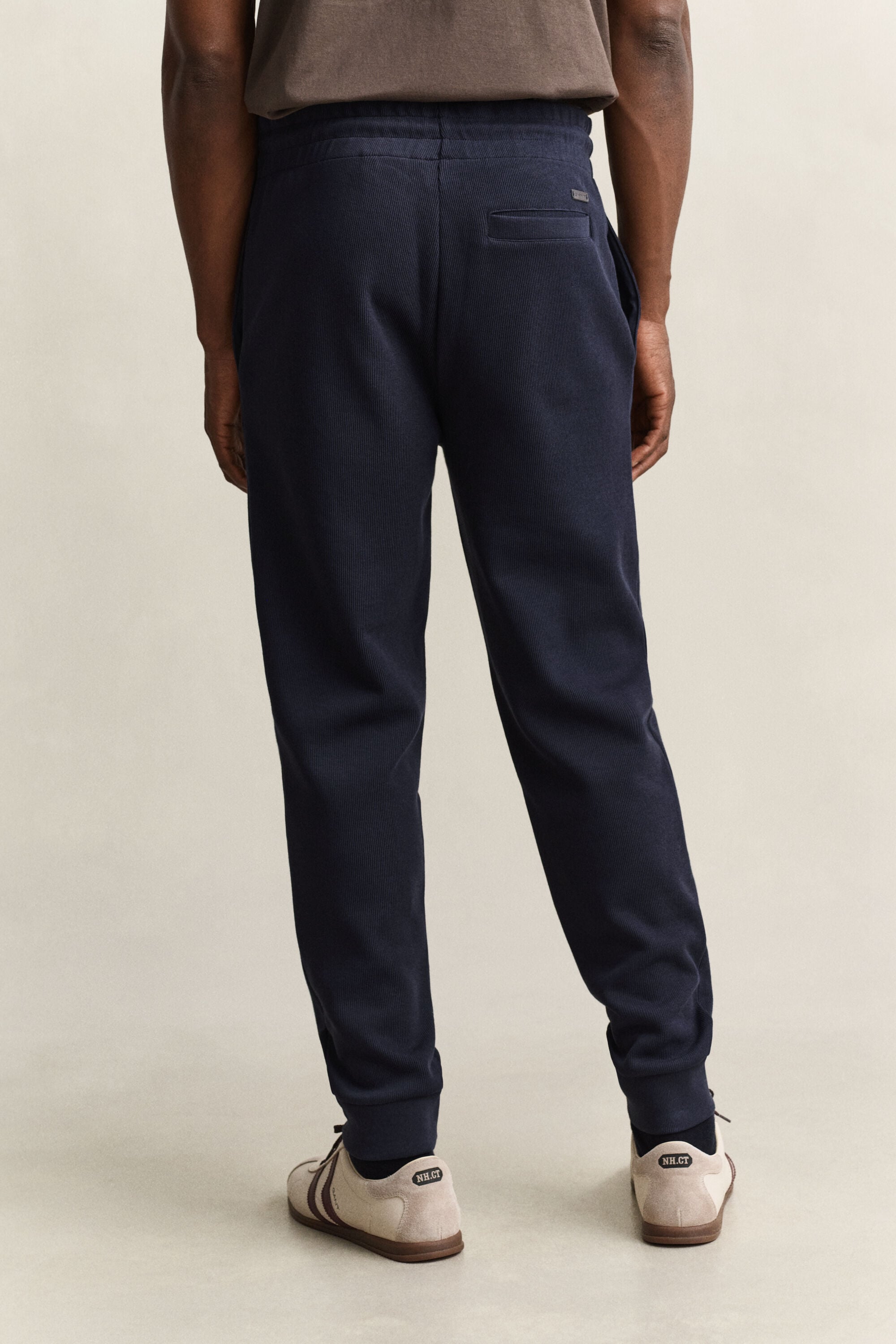 Sacker ribbstickade sweatpants