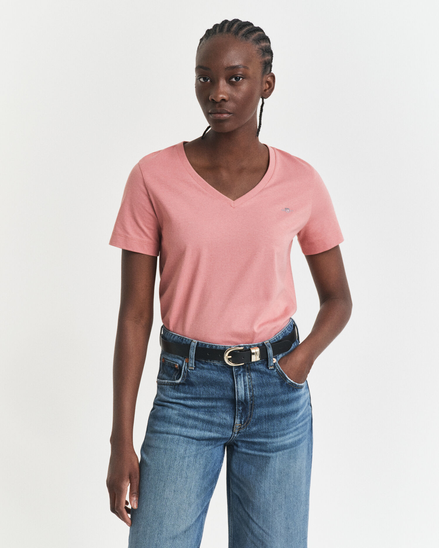 Shield V-ringad T-shirt