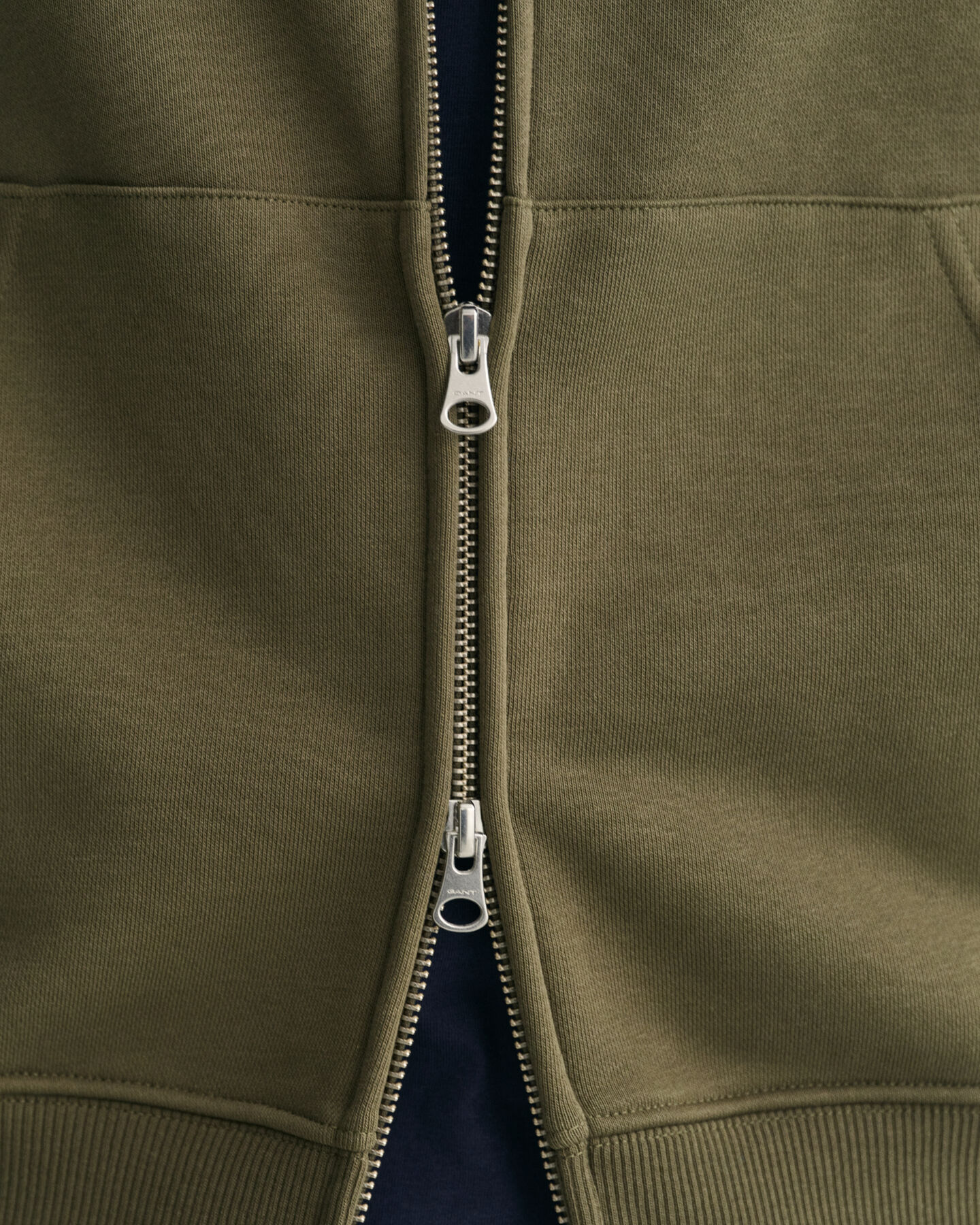 Original cardigan med dragkedja