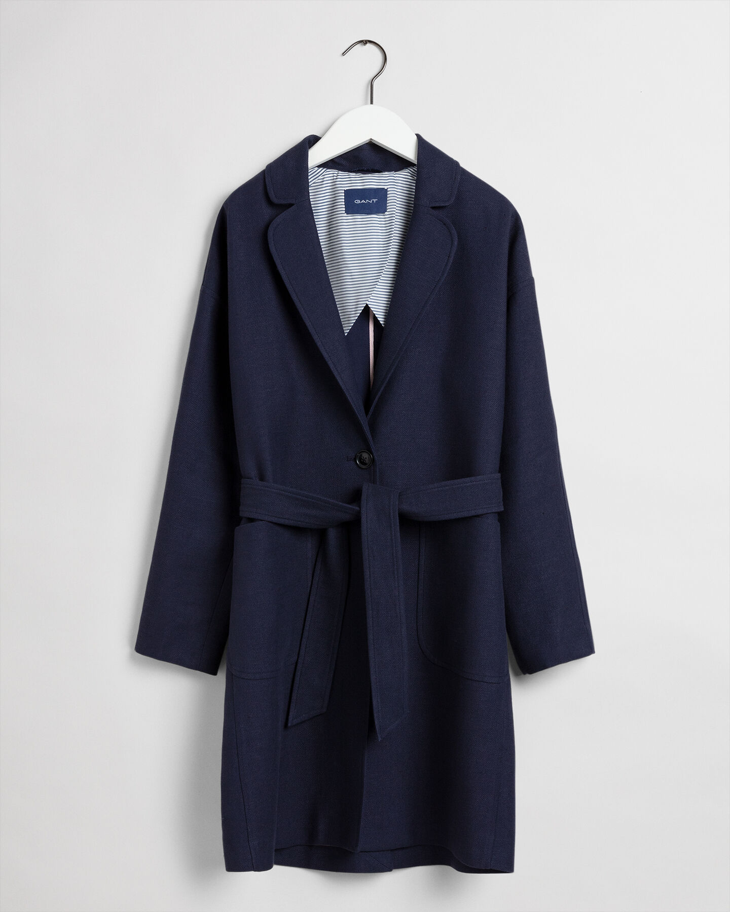 Fluid kappa i linneblandning med b&auml;lte