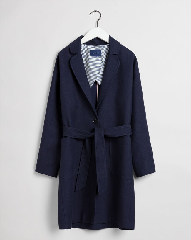 Fluid kappa i linneblandning med b&auml;lte