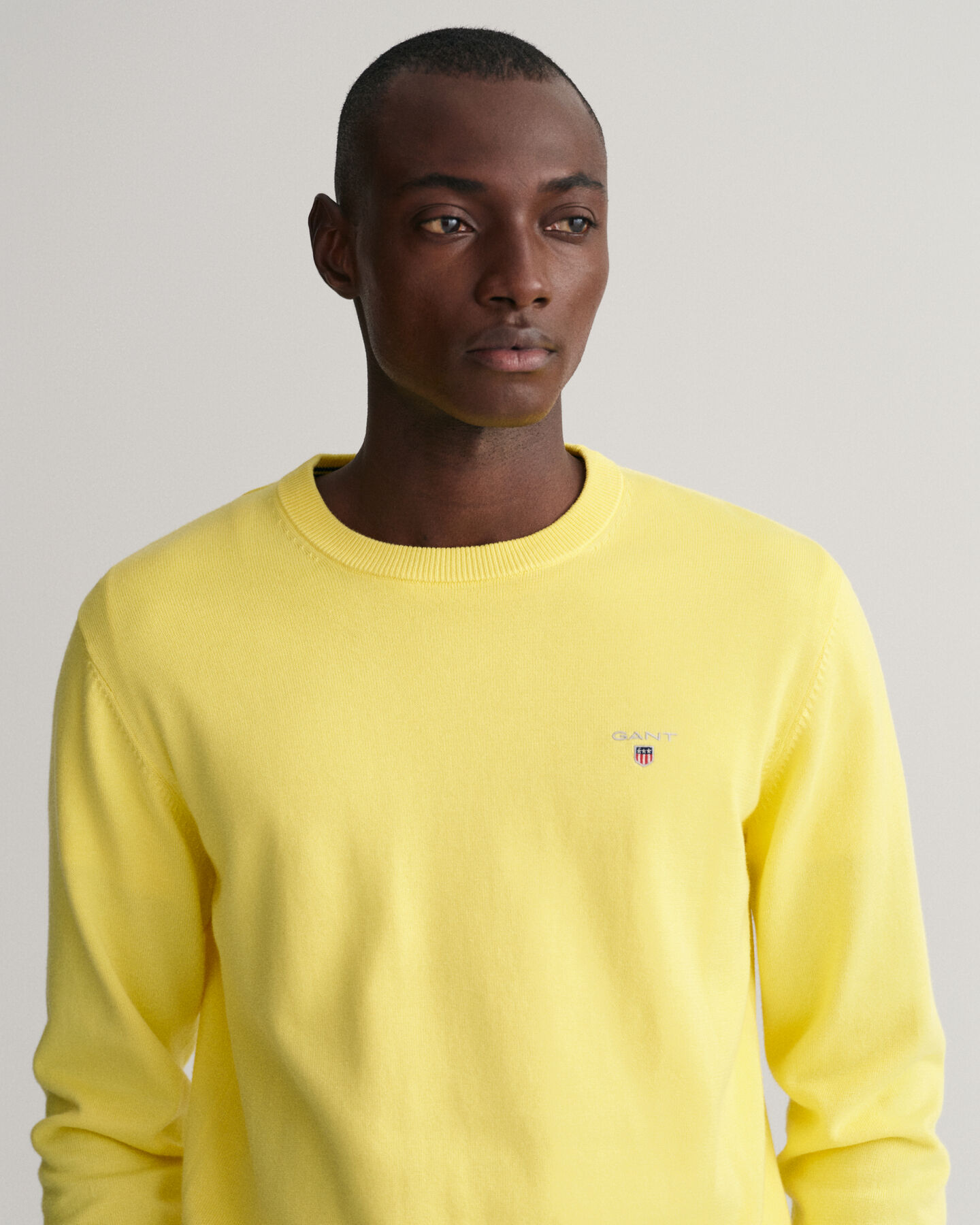 Classic crew neck bomullstr&ouml;ja