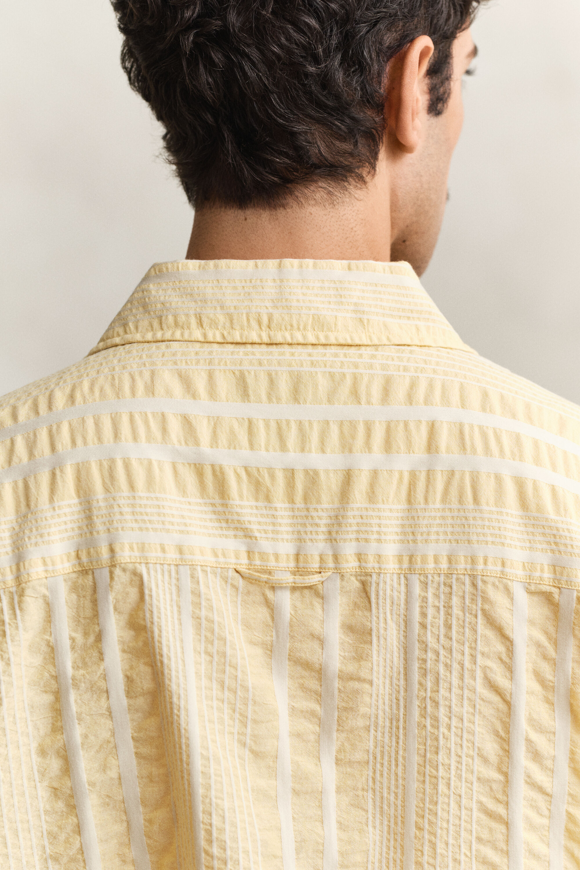 Kortärmad skjorta i bäckebölja