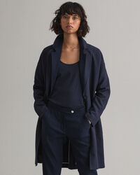 Fluid kappa i linneblandning med b&auml;lte