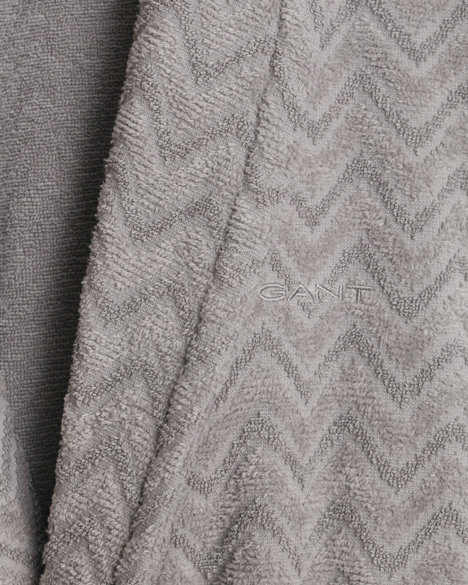 Fiskbensmönstrad badrock i jacquard