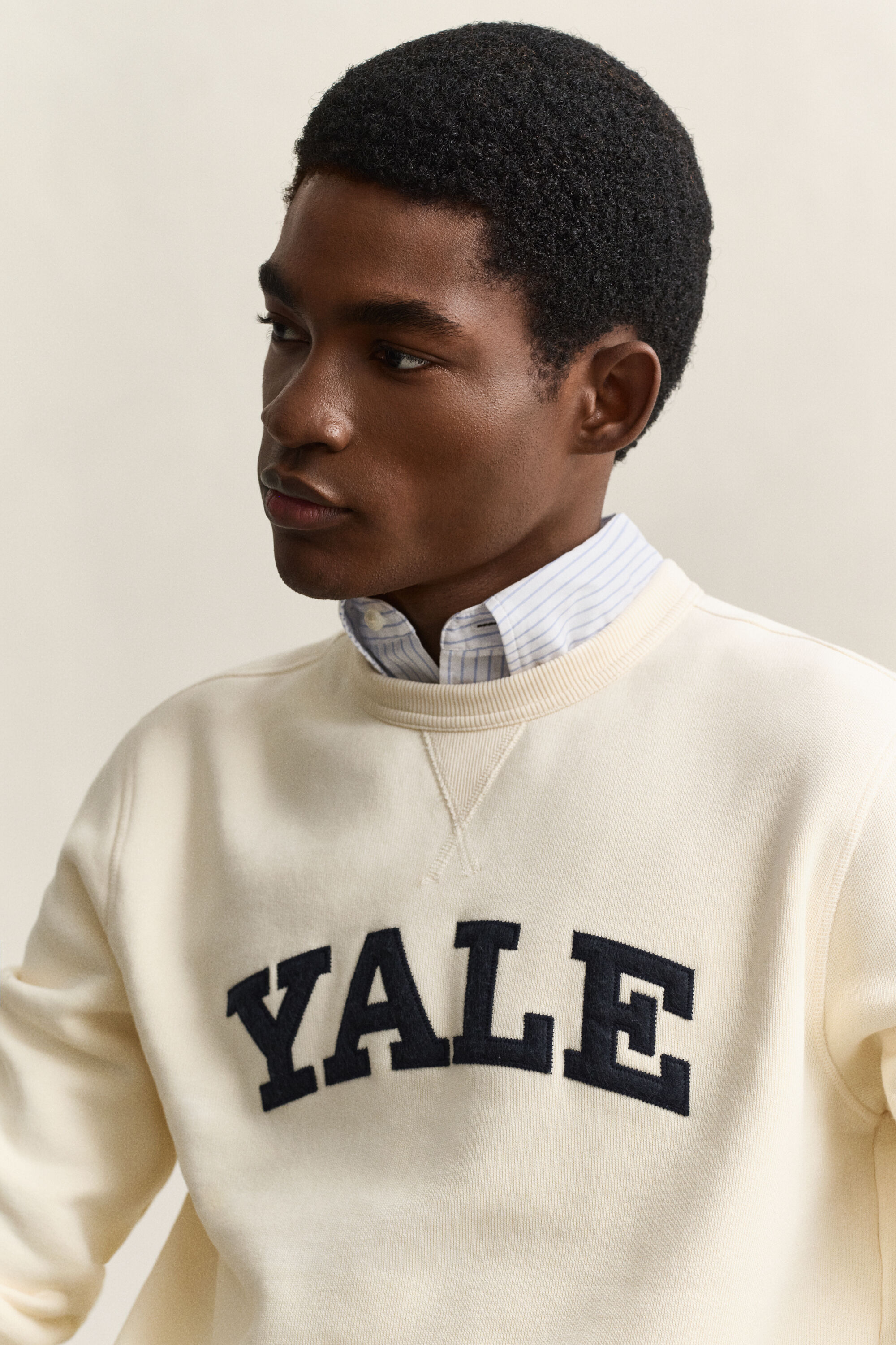 Gant x Yale rundhalsad sweatshirt