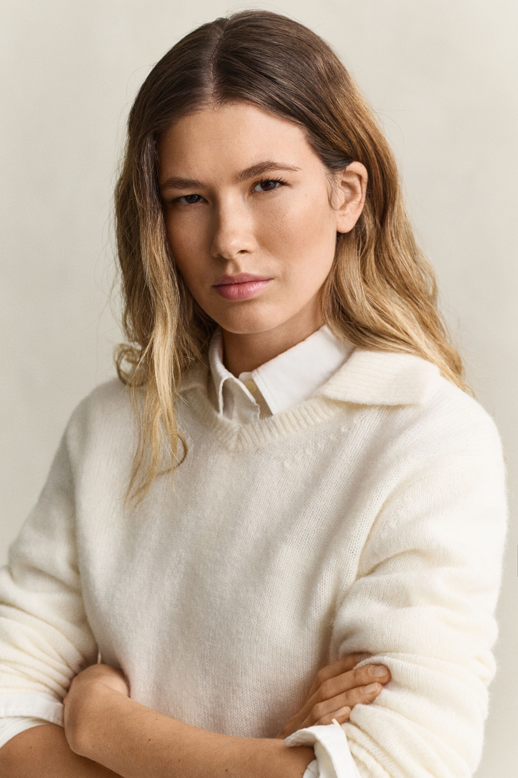 Gant x Yale V-ringad tröja