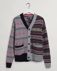 REMAKE Fair Isle-cardigan