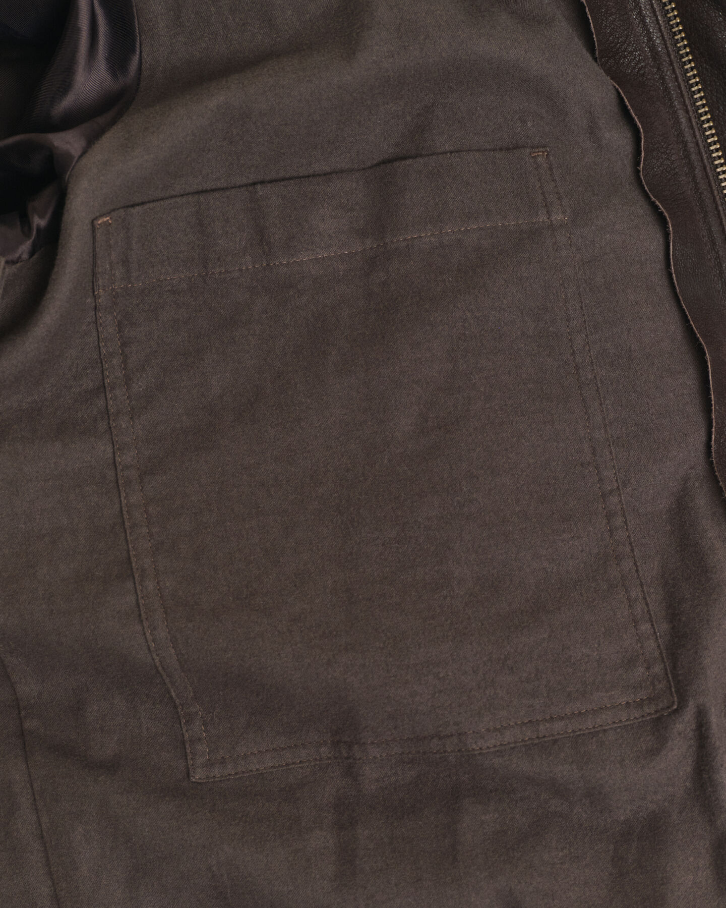 Decker-jacka i nubuck