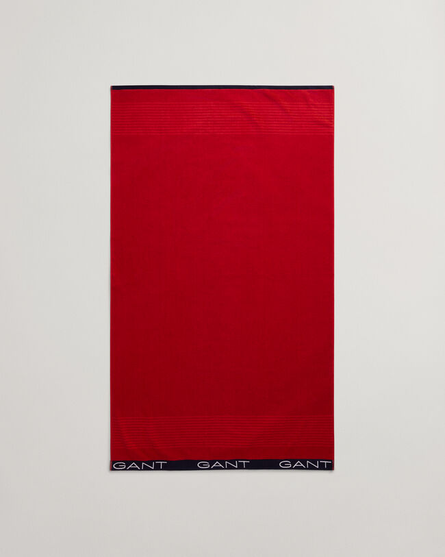 Tonal Stripe strandhandduk