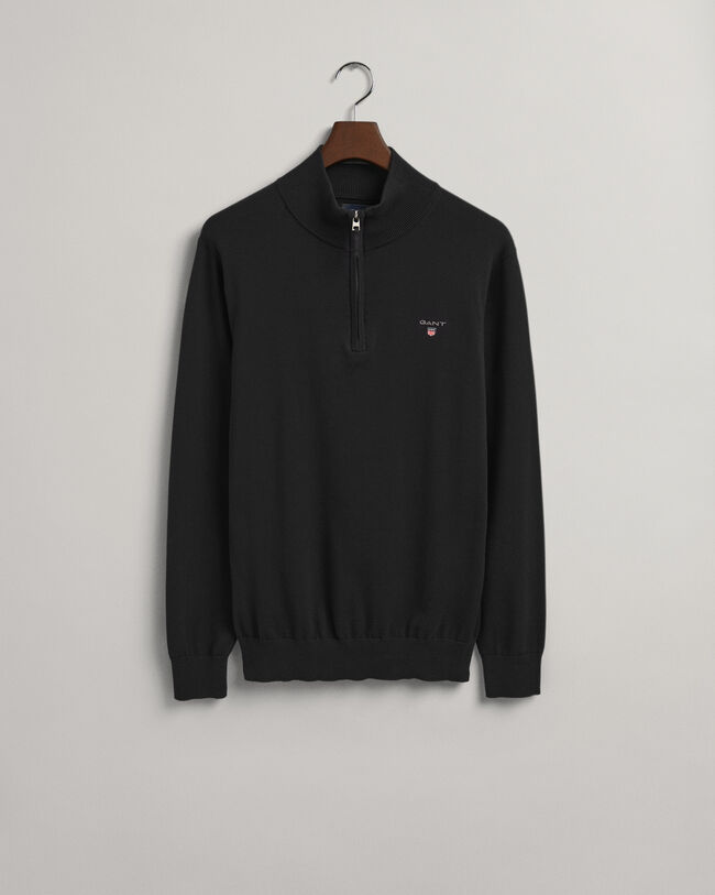 Classic half-zip bomullstr&ouml;ja