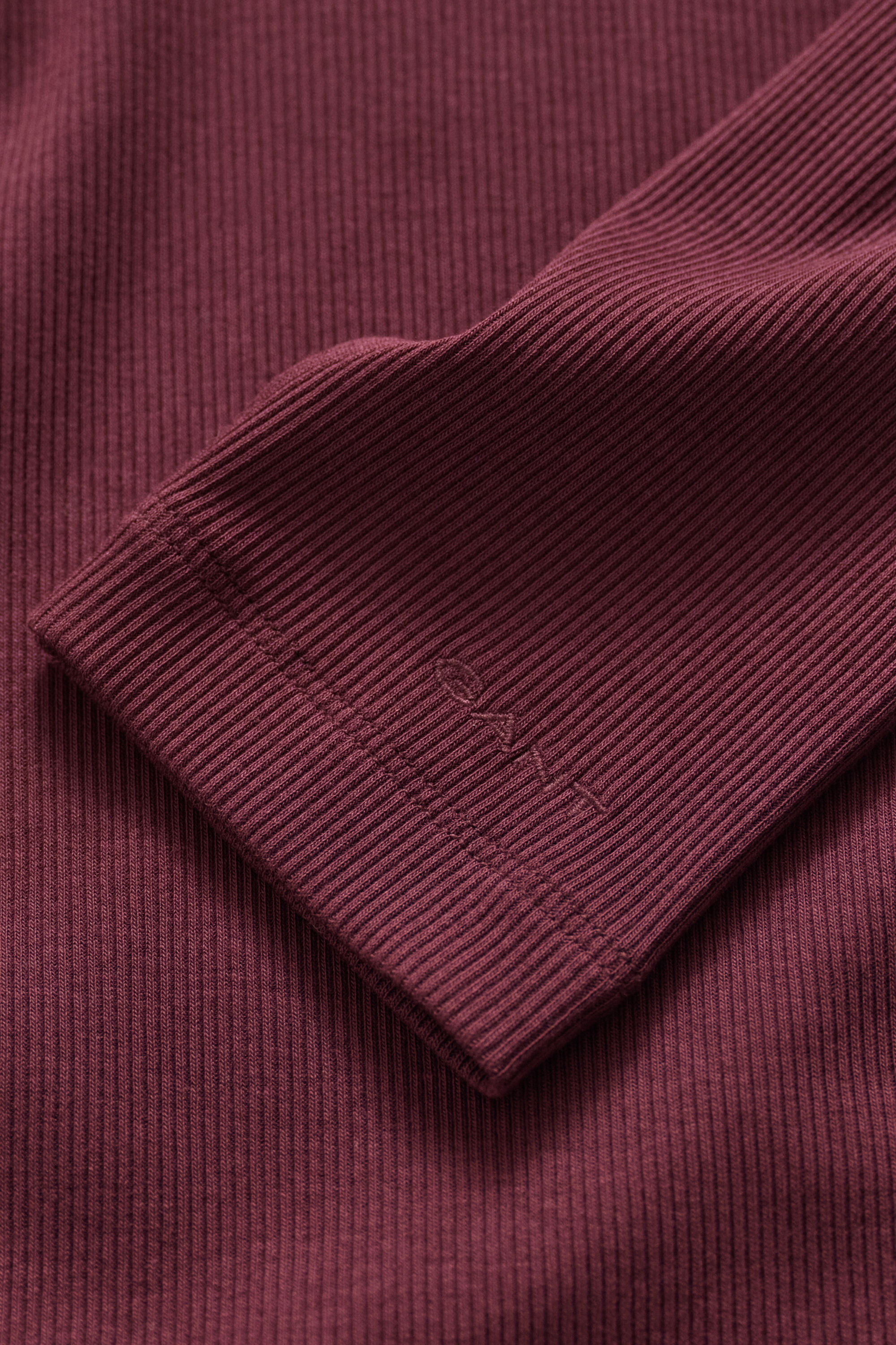 Ribbed Turtleneck Top