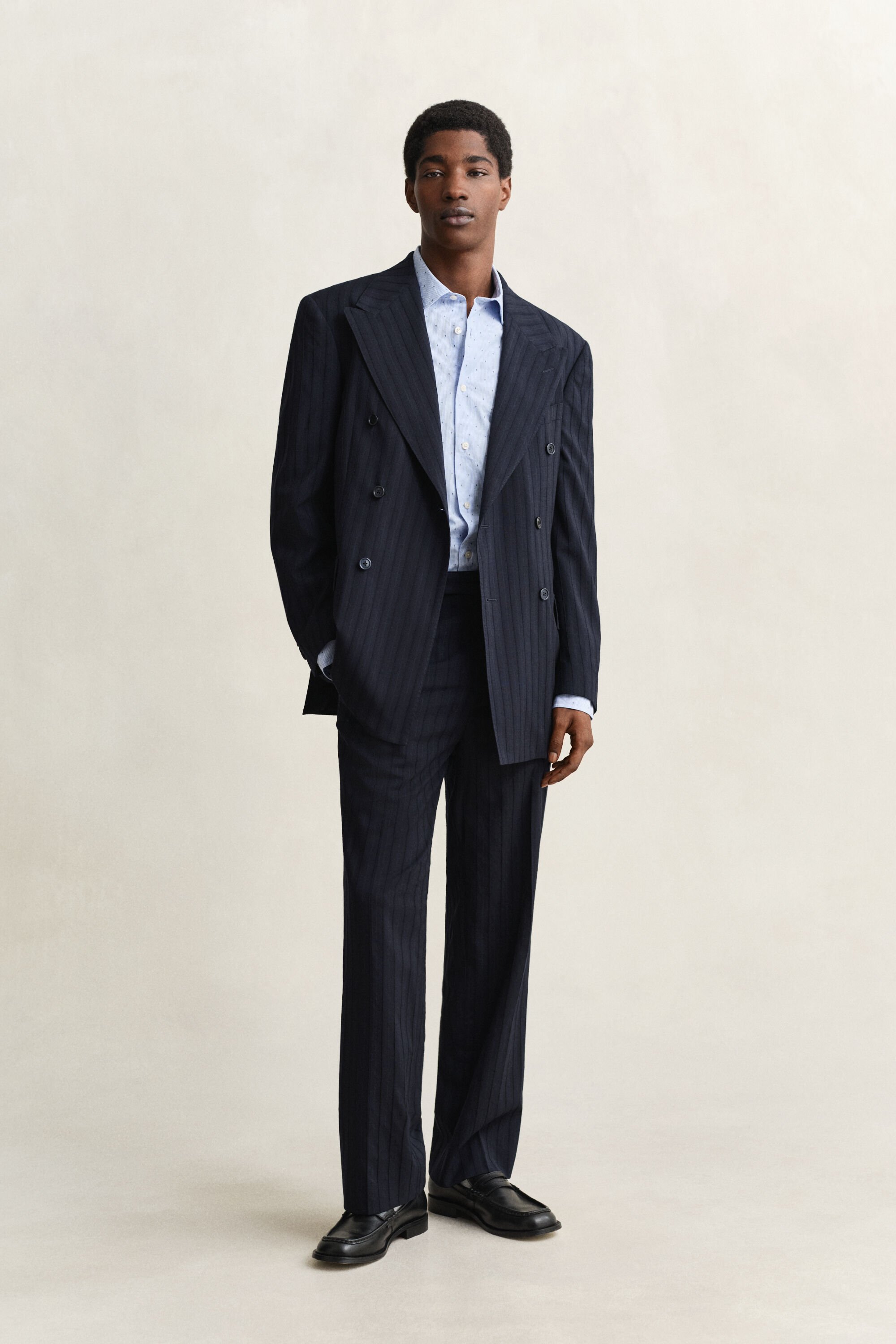 Skjorta med fil coupé