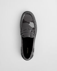 Gracelyn loafers i lackskinn