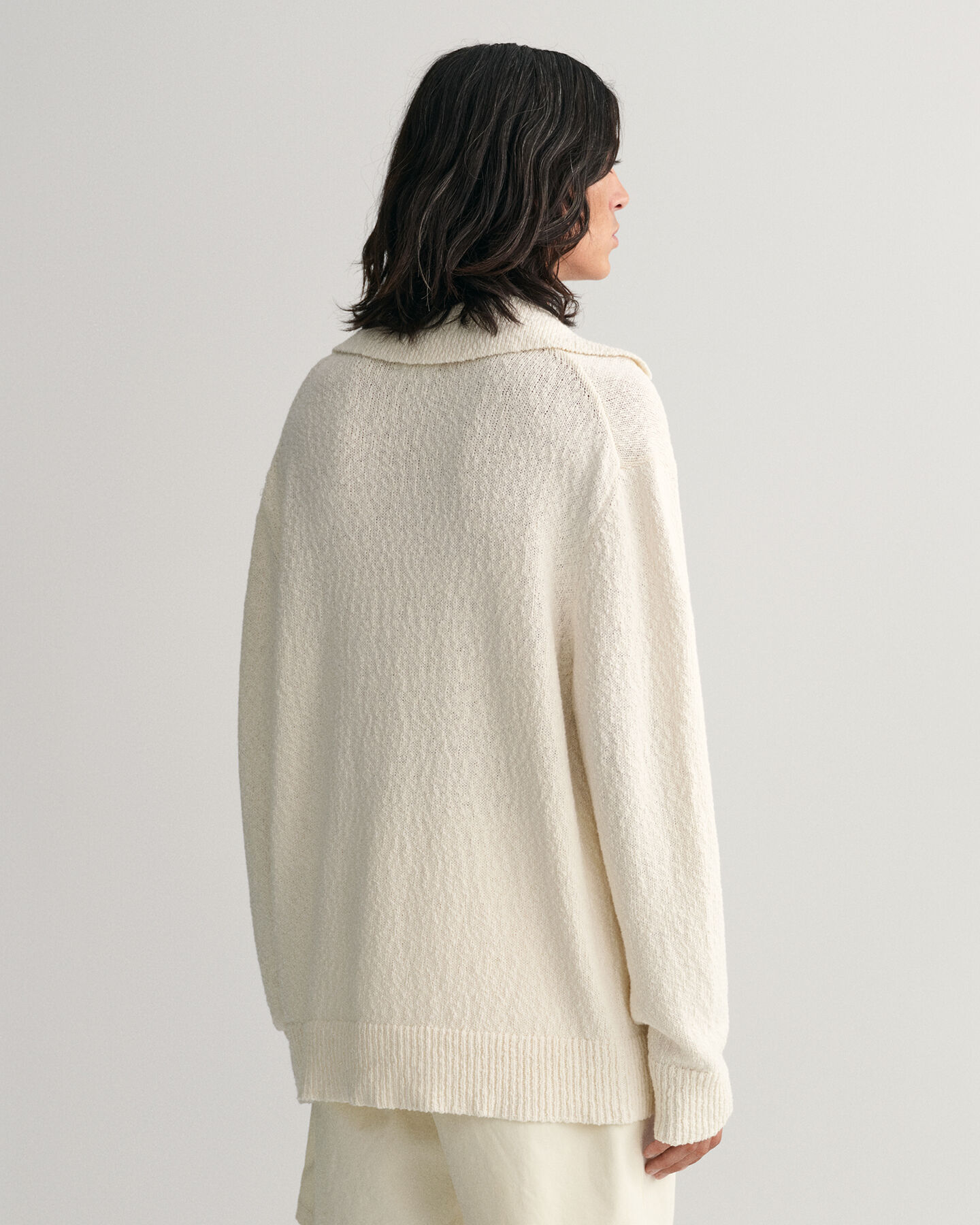 Pik&eacute;tr&ouml;ja i grov bomull och linne