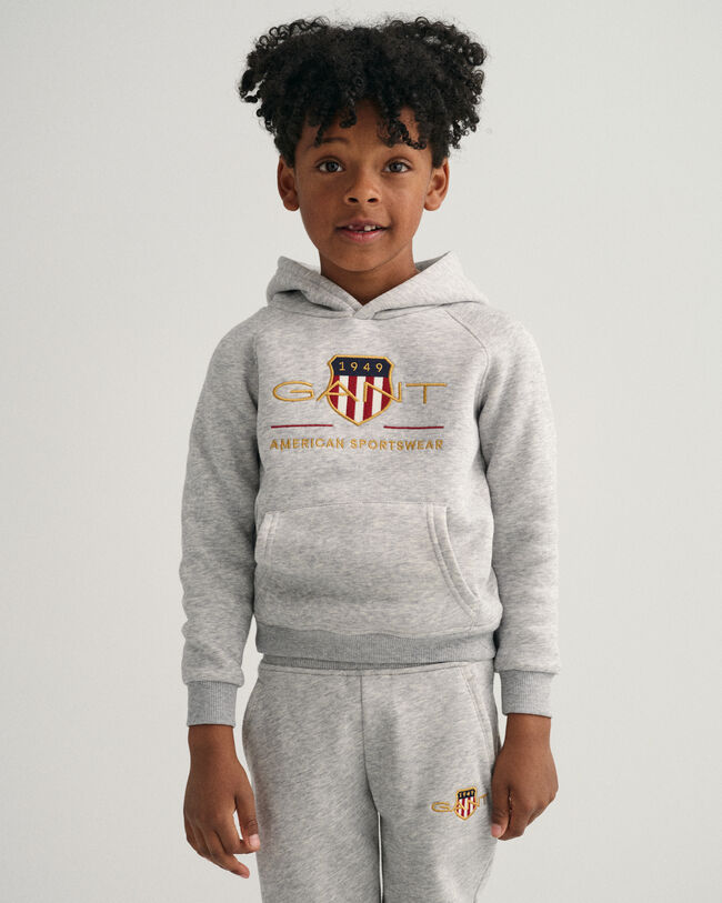 Boys Archive Shield hoodie