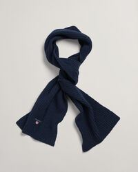 Teens stickad yllehalsduk