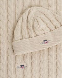 Gåvoset med babyfilt och mössa