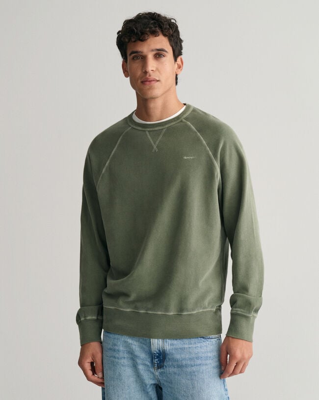 Sunfaded rundhalsad sweatshirt