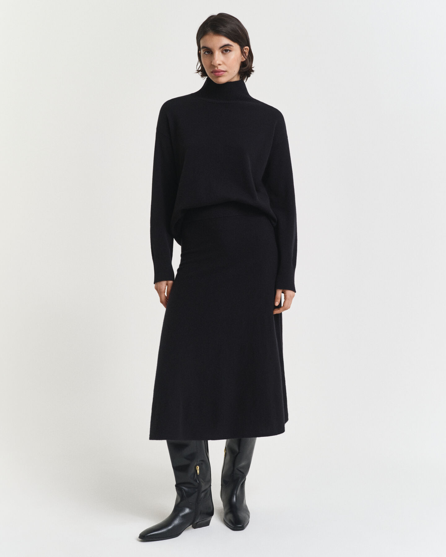 Kjol i superfin lammull