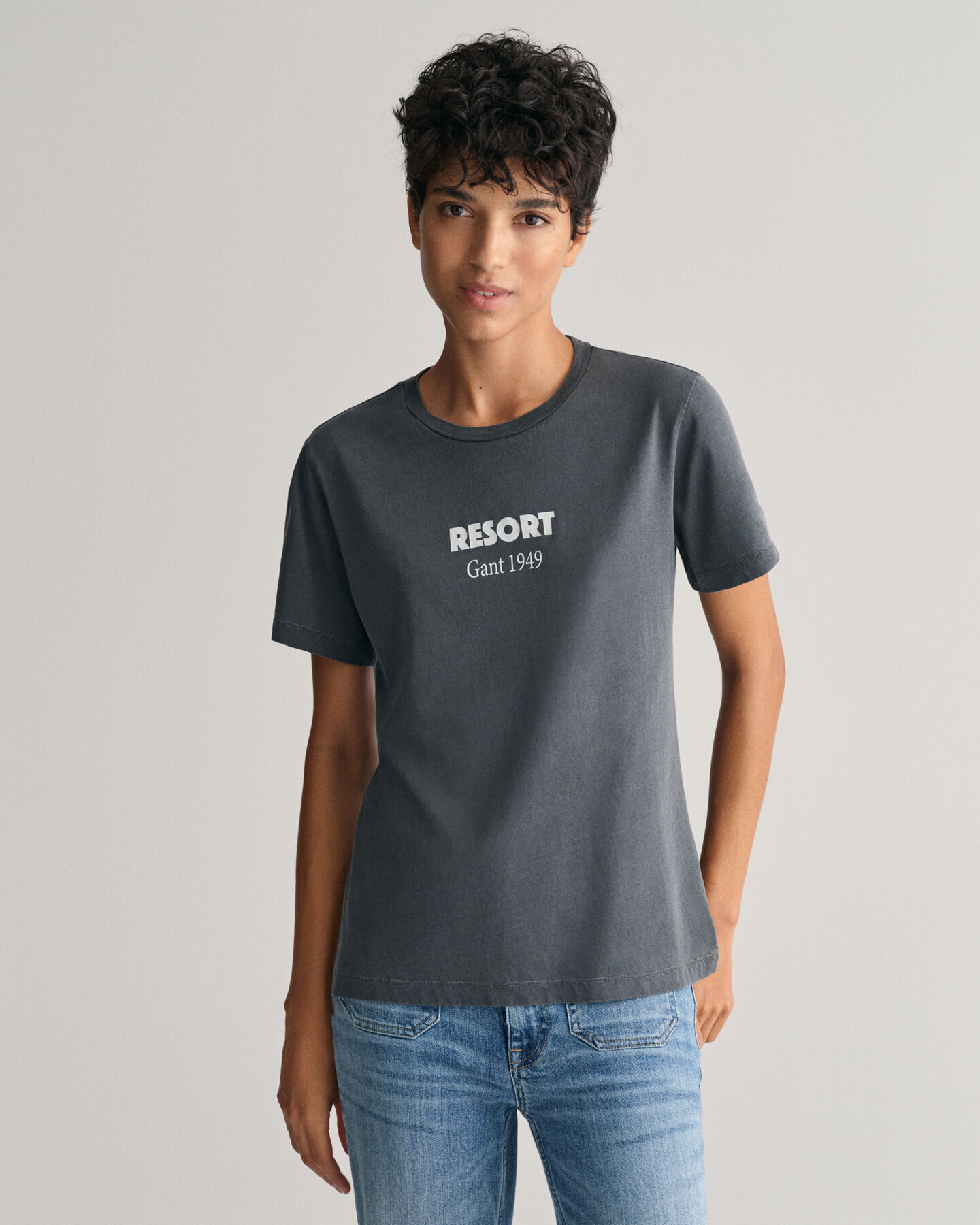 GANT T-shirt med resortmotiv