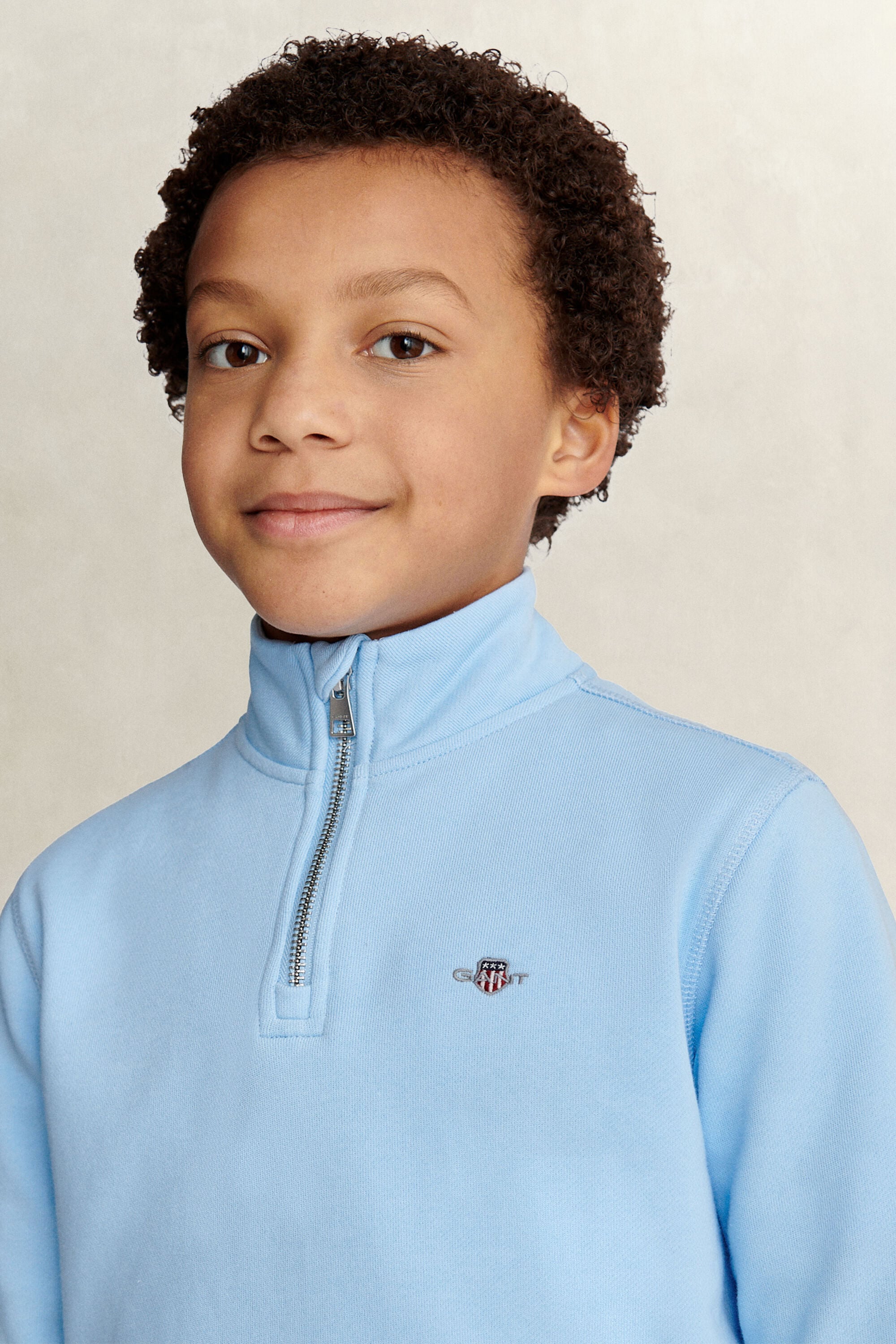 Teen Boys sweatshirt med half-zip