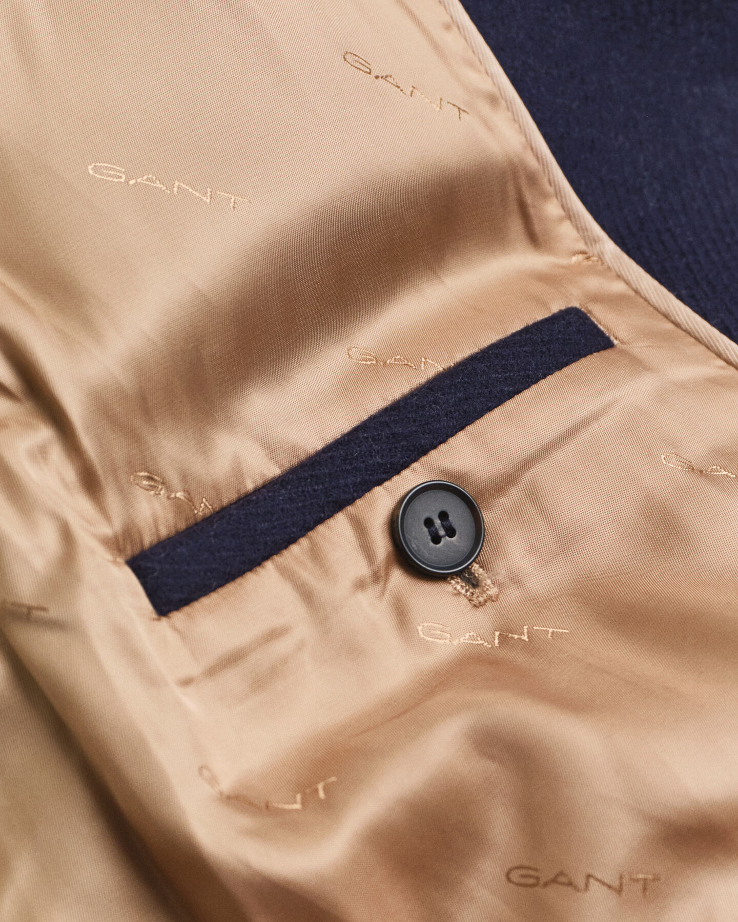 Car Coat i ullblandning