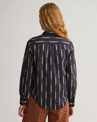 Regular fit American Luxe skjorta i bomullsvoile