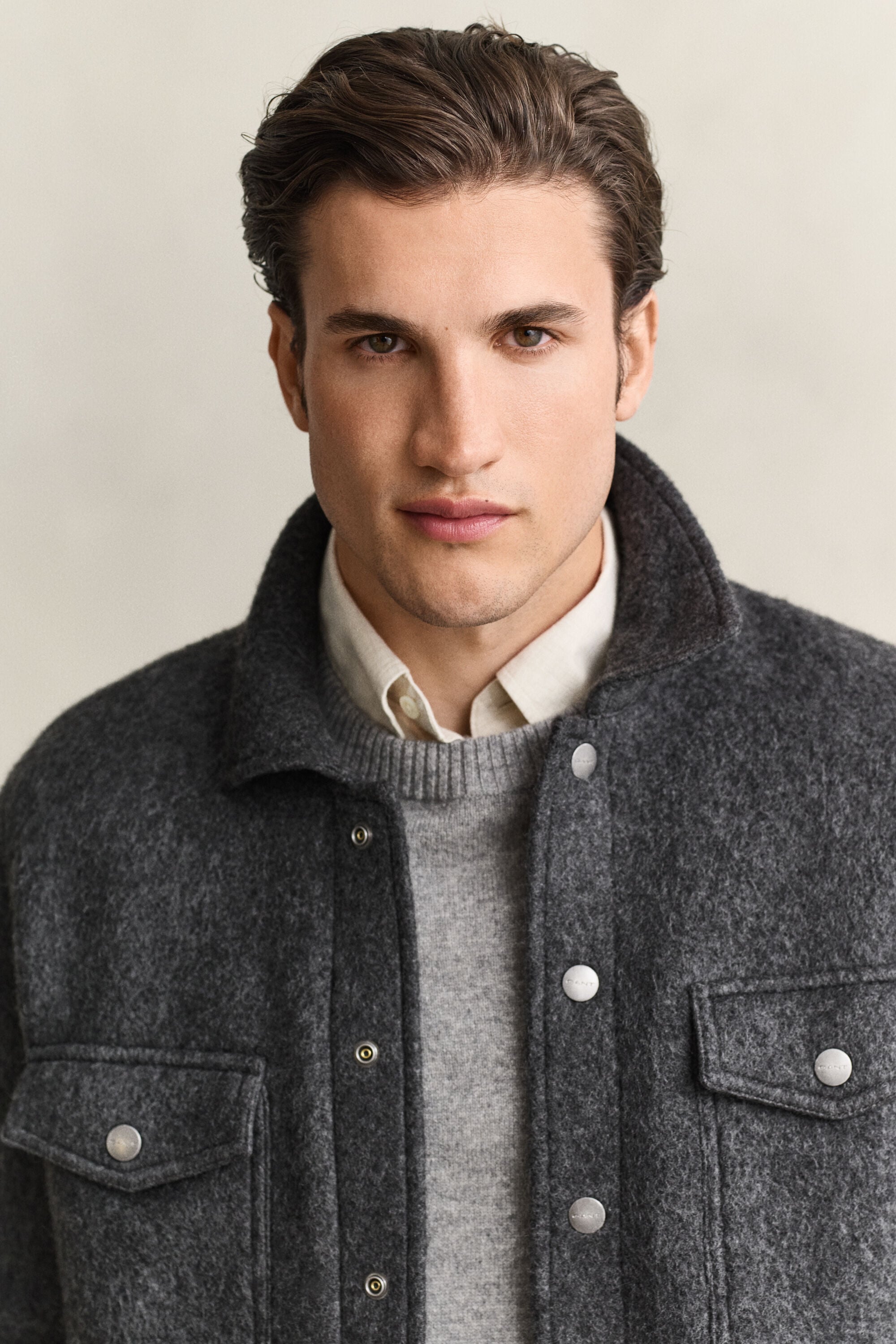 Skjortjacka i fleece