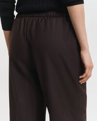 Dra på-byxor i ullblandning