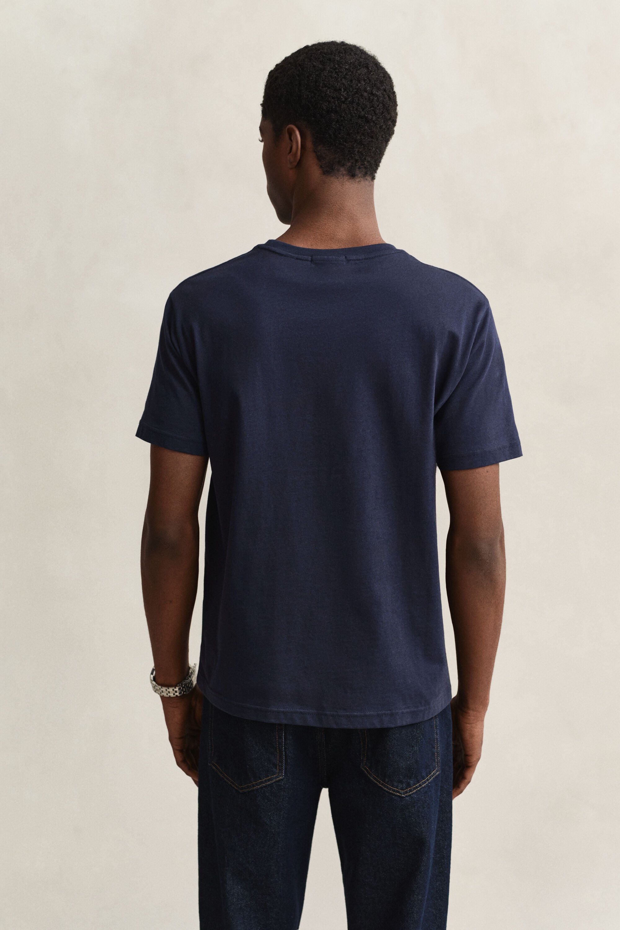 Regular fit T-shirt med sköld