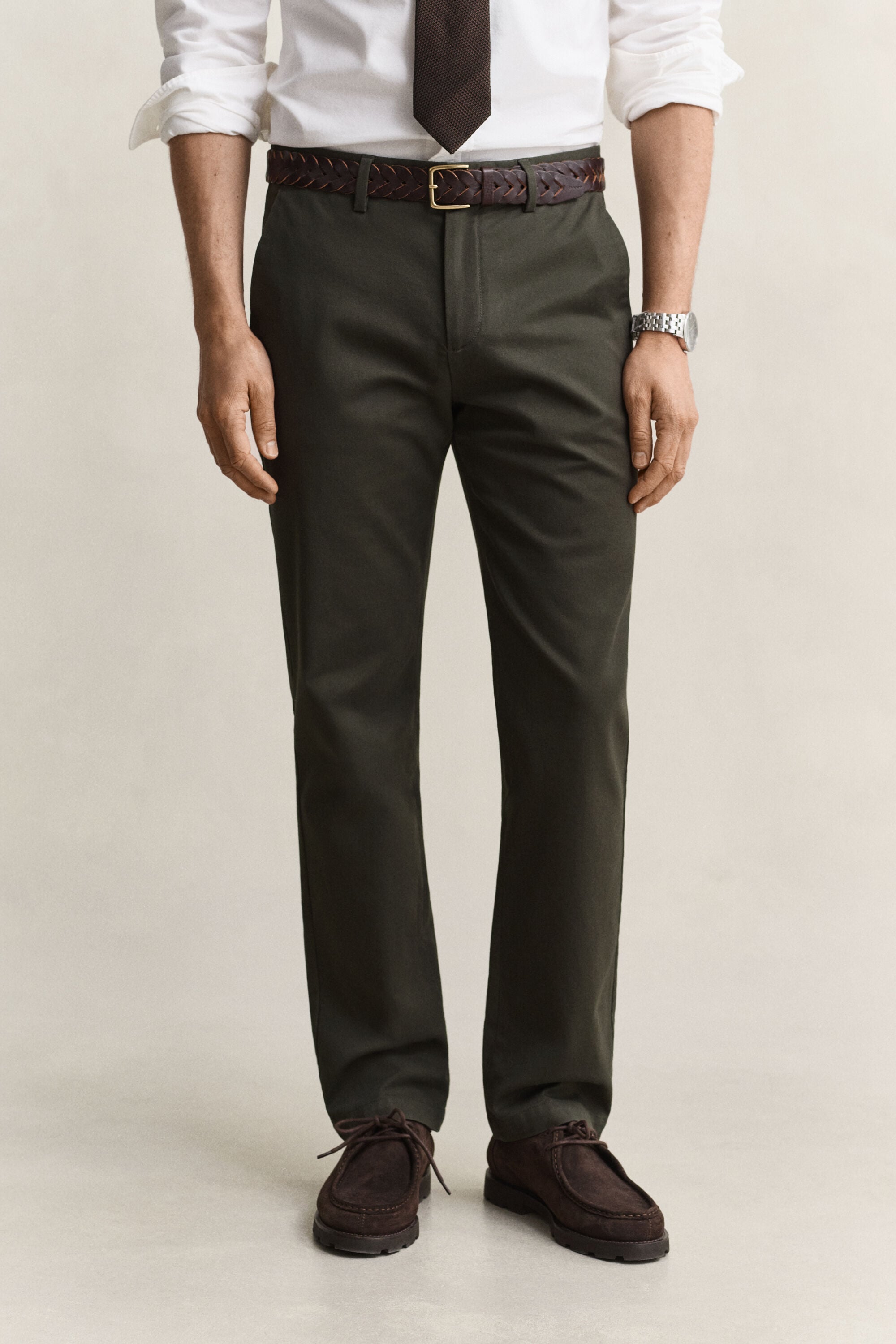 Eleganta chinos med regular fit