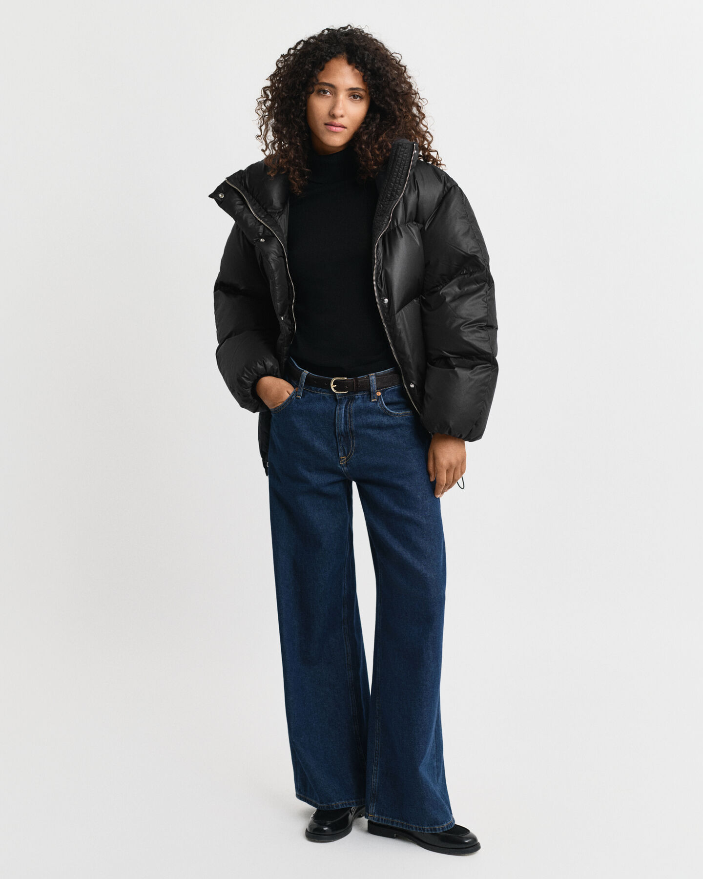 Relaxed fit dunjacka