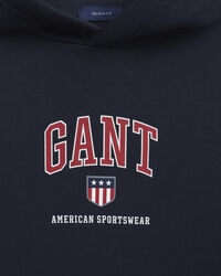 Teens Retro Shield hoodie