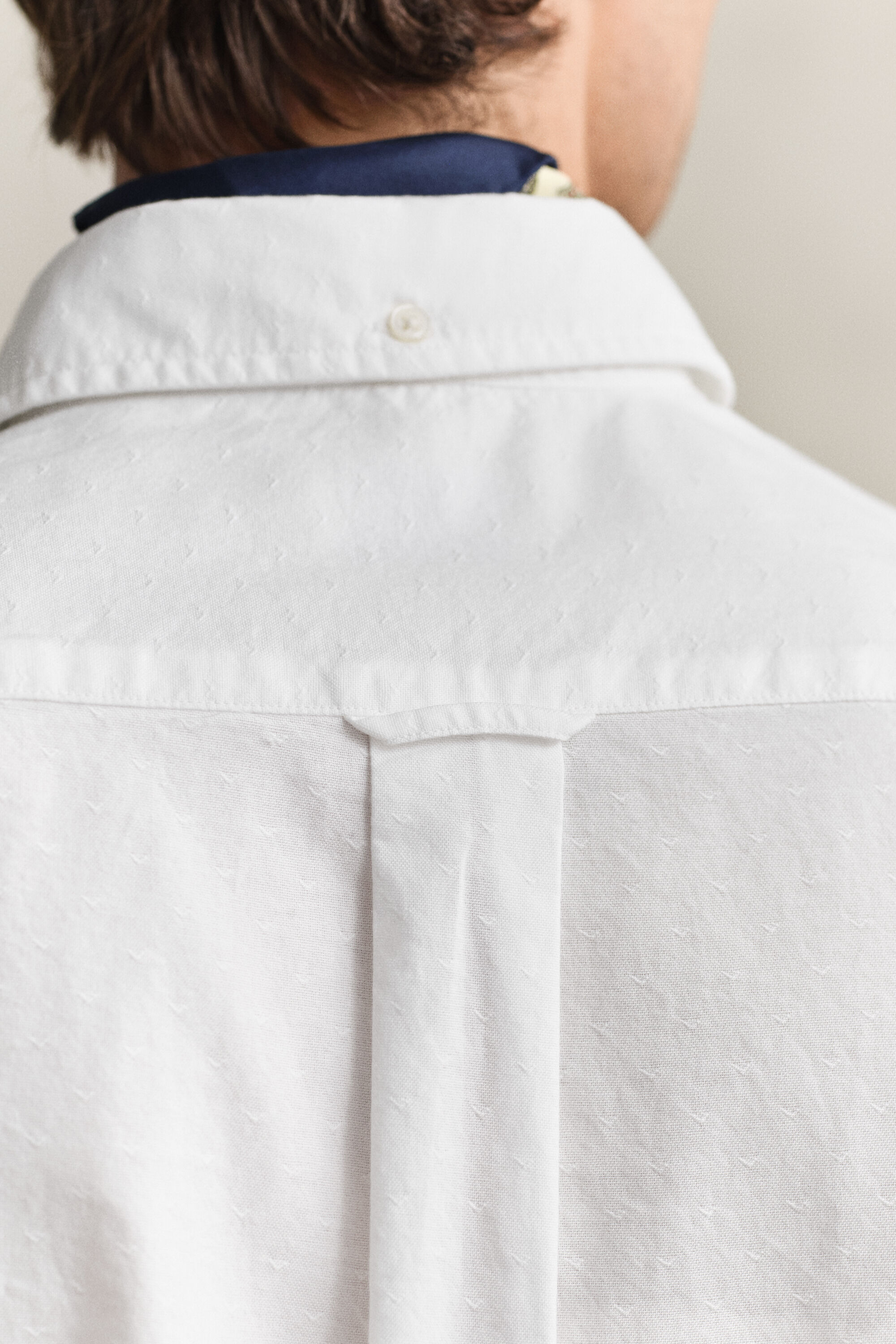 Klassisk oxfordskjorta med dobbyväv