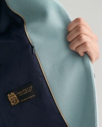 Figurnära kappa i ullblandning