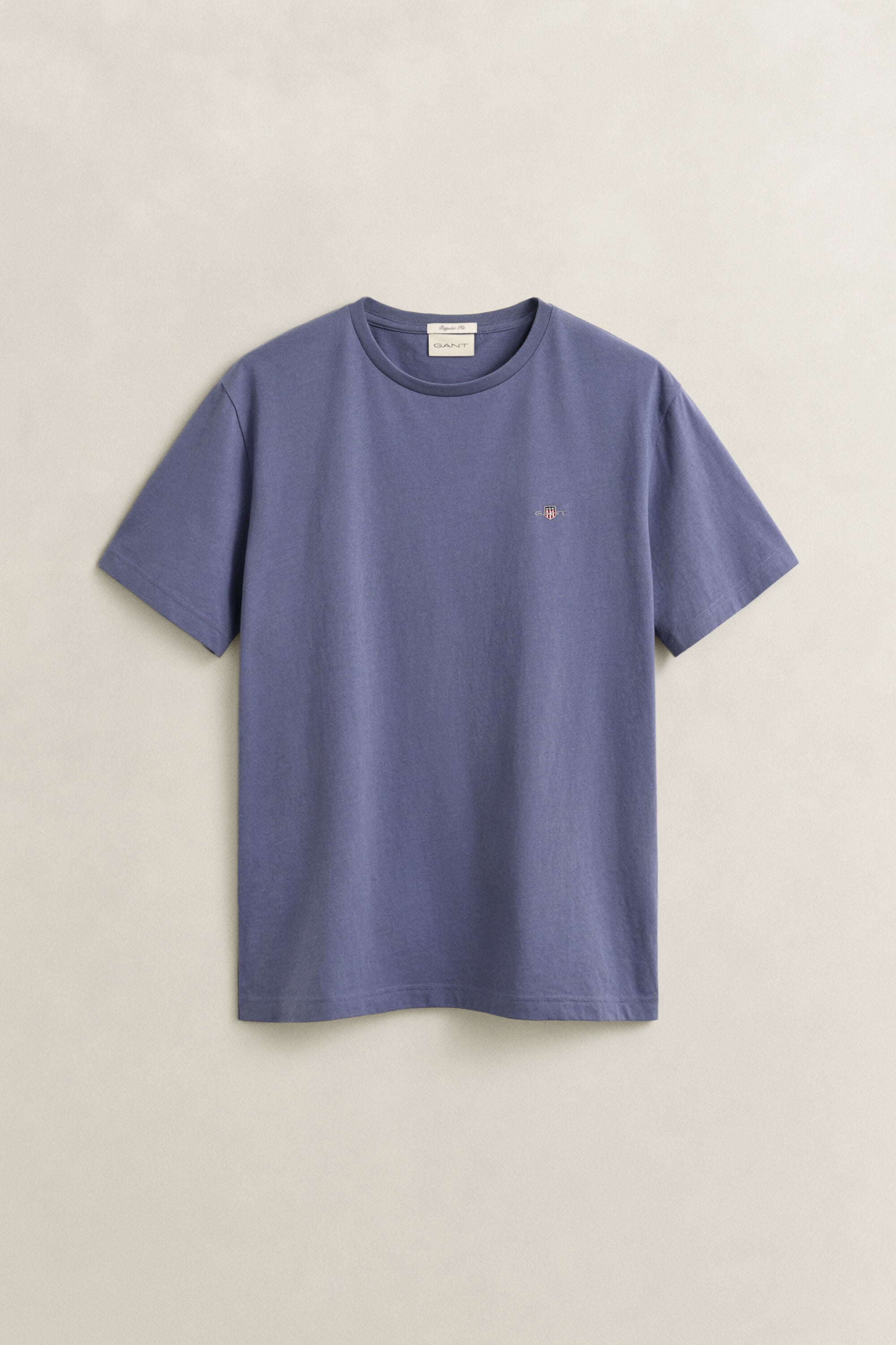 Regular fit T-shirt med sköld