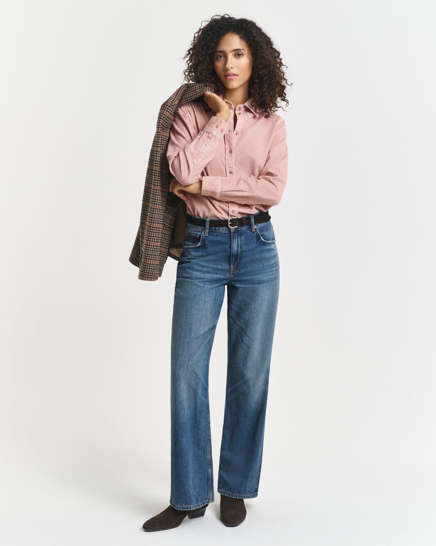 Regular fit manchesterskjorta