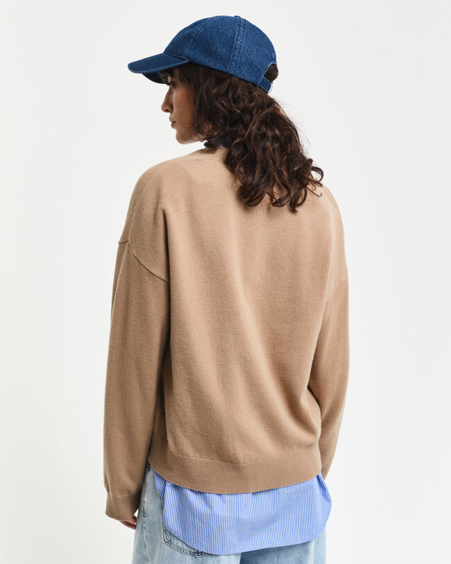 Kofta i superfin lammull