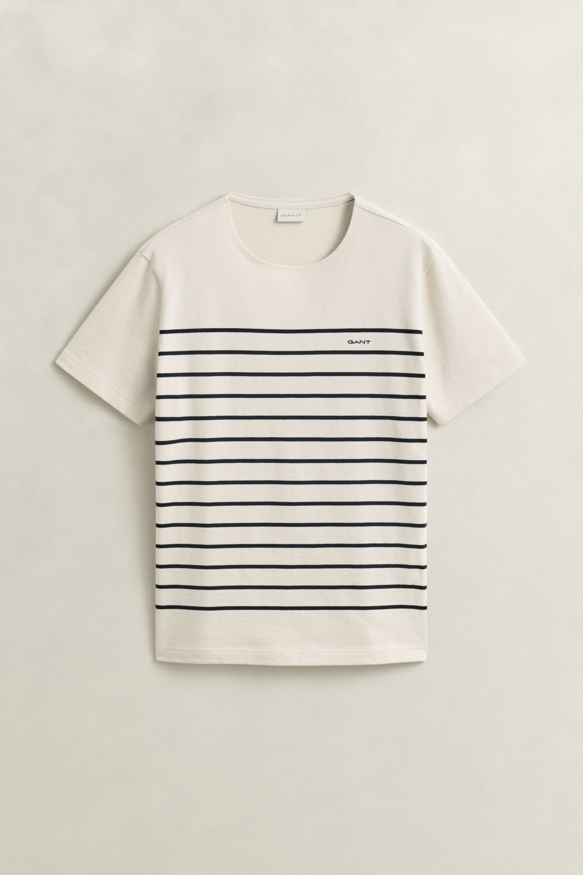 T-shirt med rand
