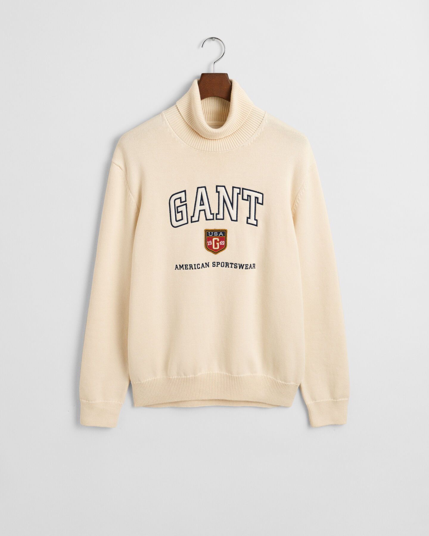 Polotröja med GANT-motiv