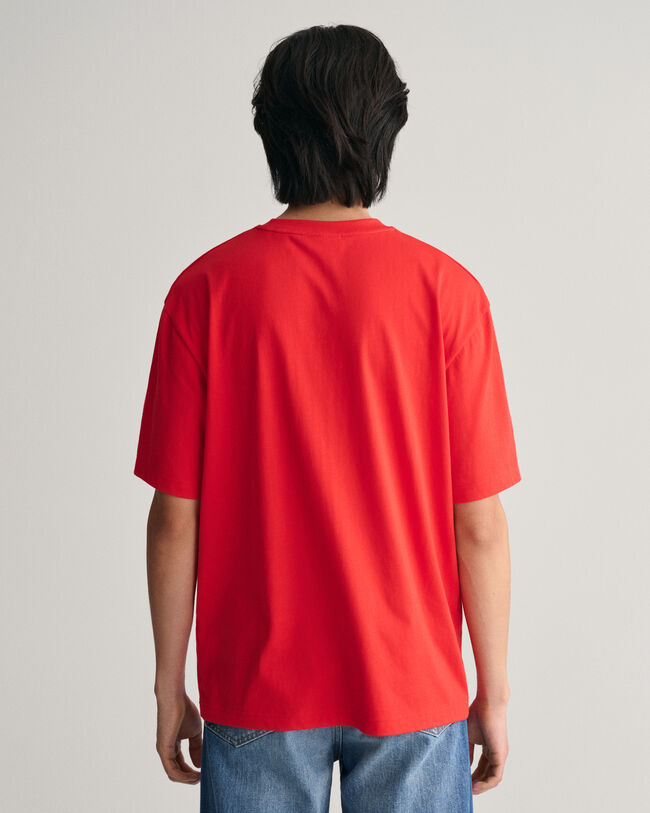 T-shirt med drakemblem