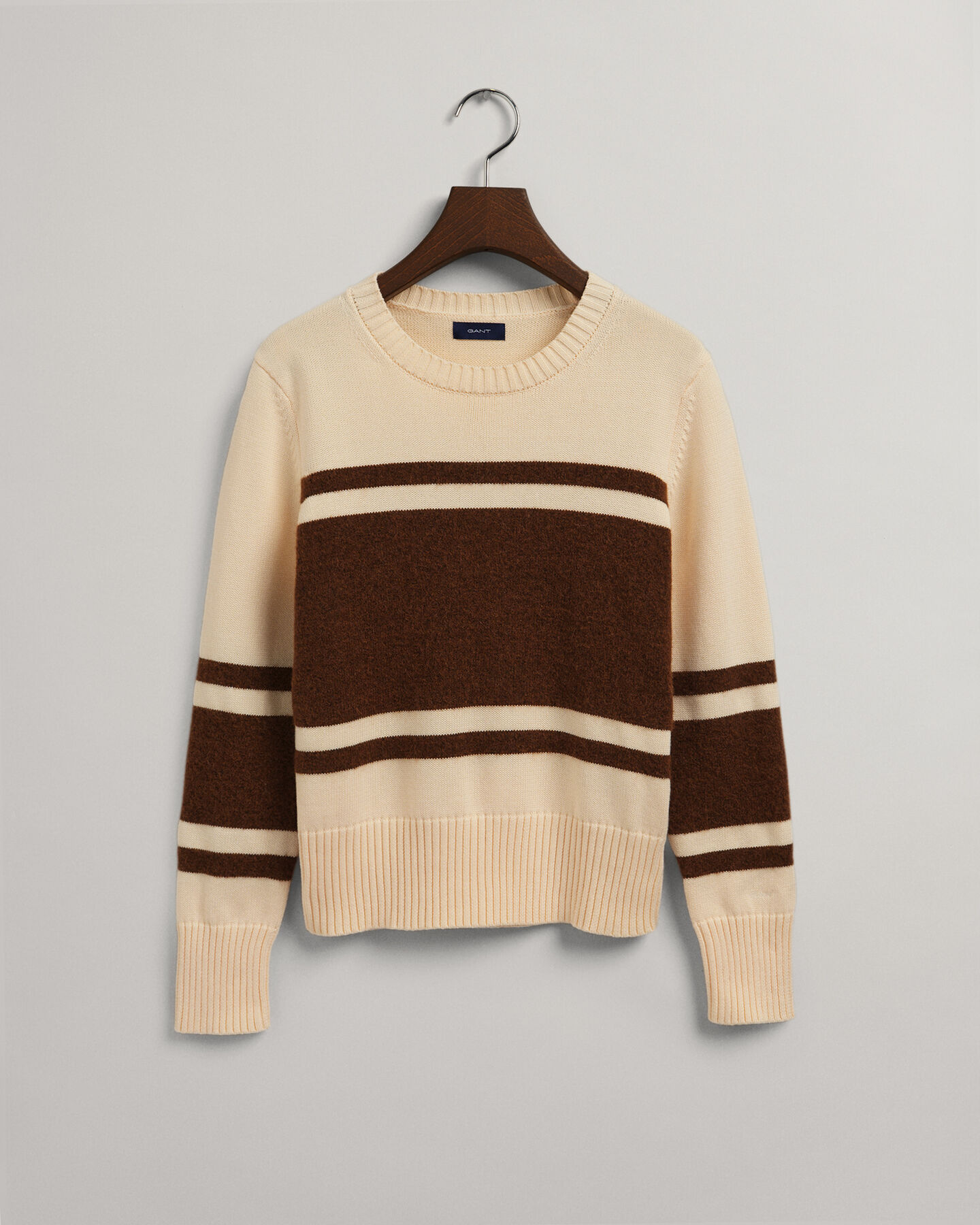 Randig crew neck tr&ouml;ja