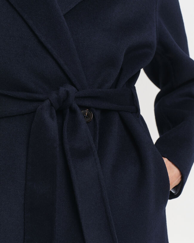 Handsydd kappa med midjebälte