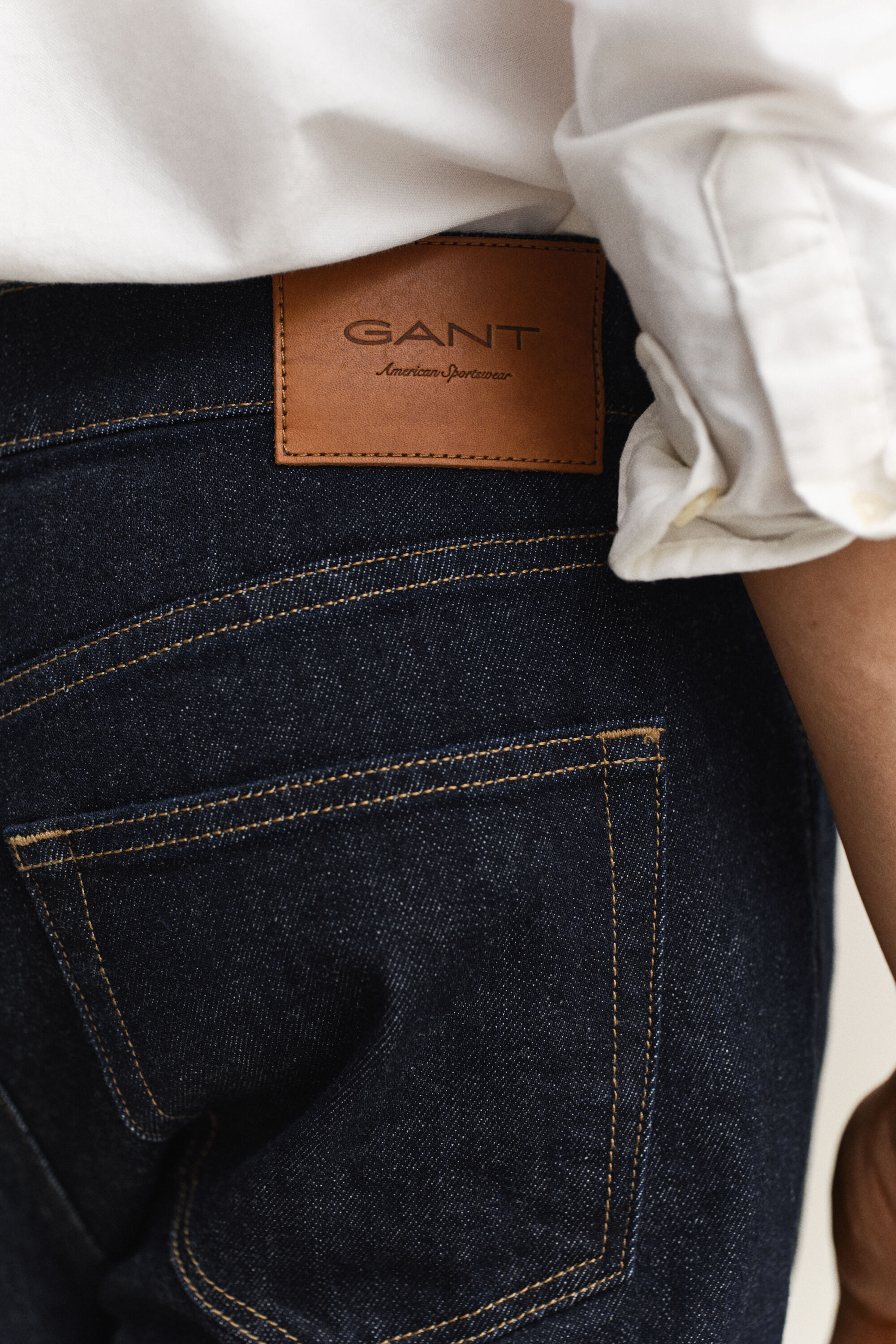 Slim fit jeans i stilren tvätt