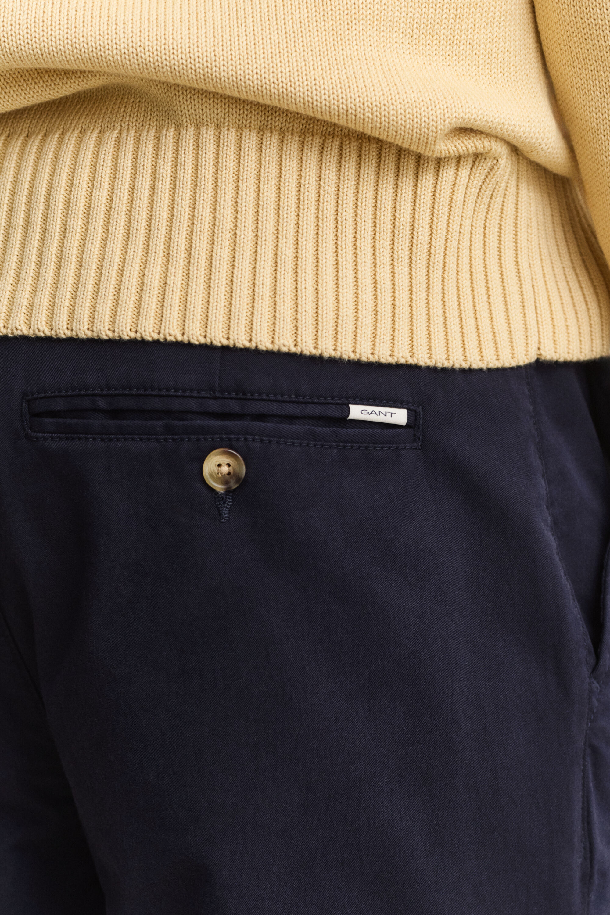 Klassiska chinos med regular fit