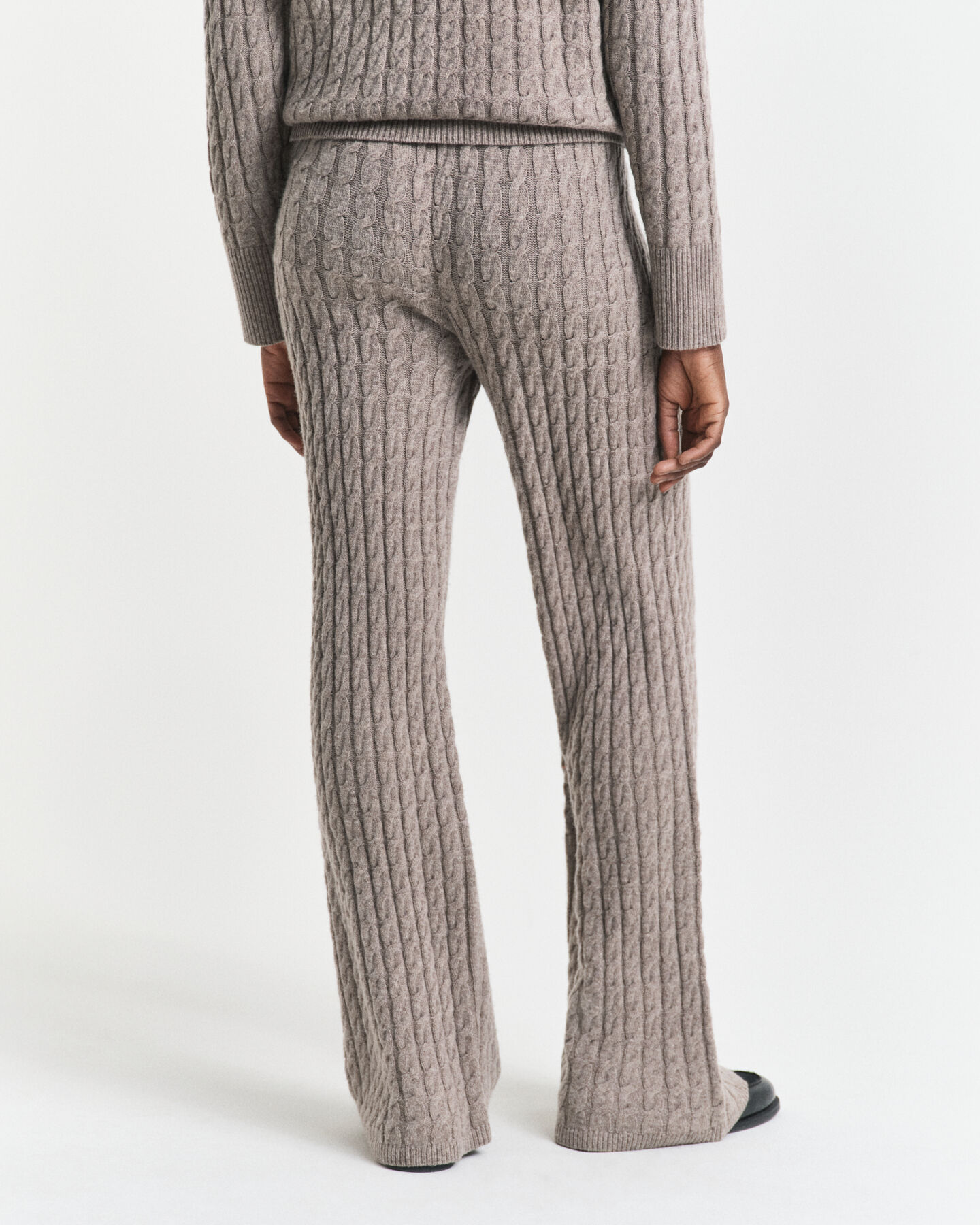 Kabelstickade ullbyxor