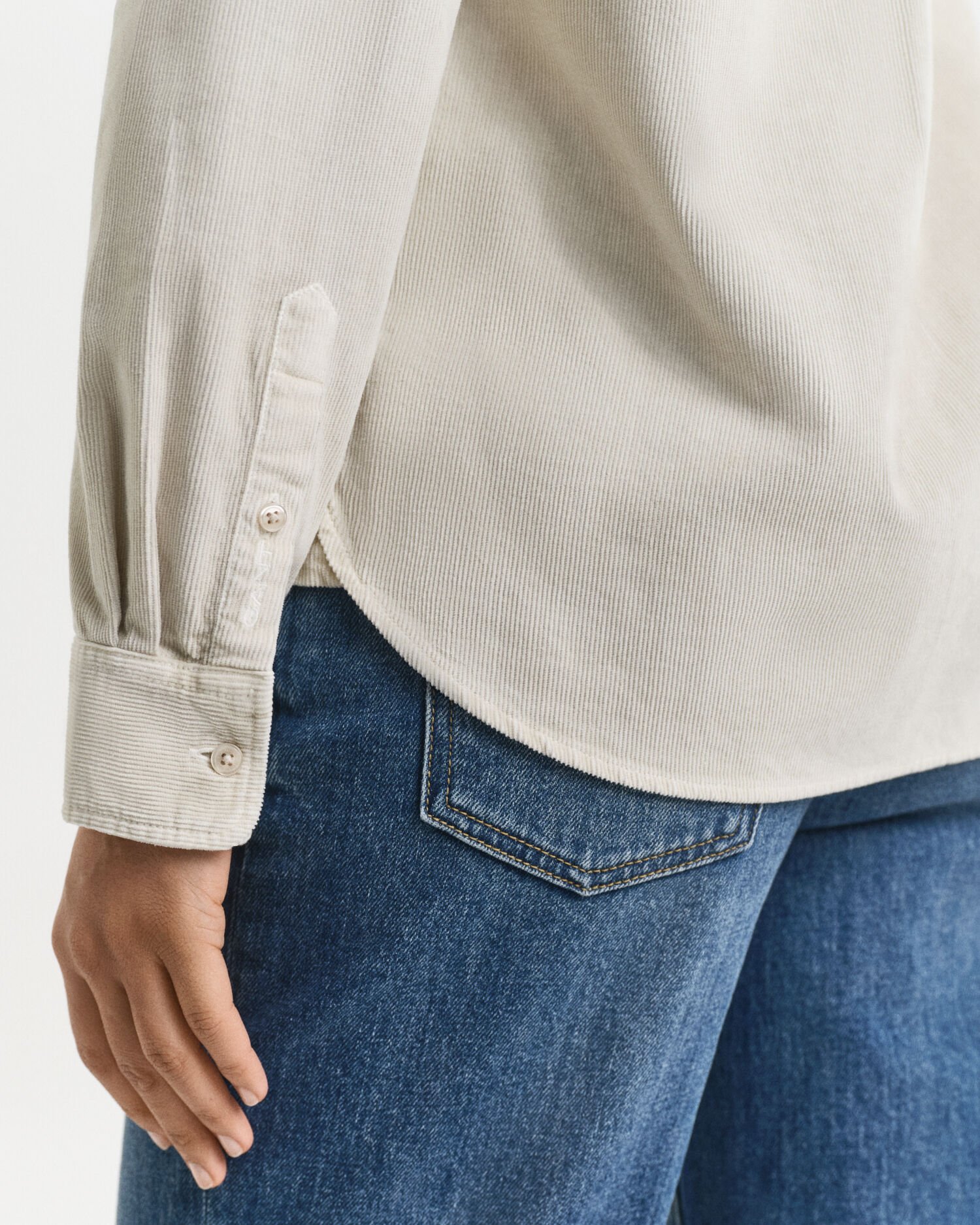 Regular fit manchesterskjorta