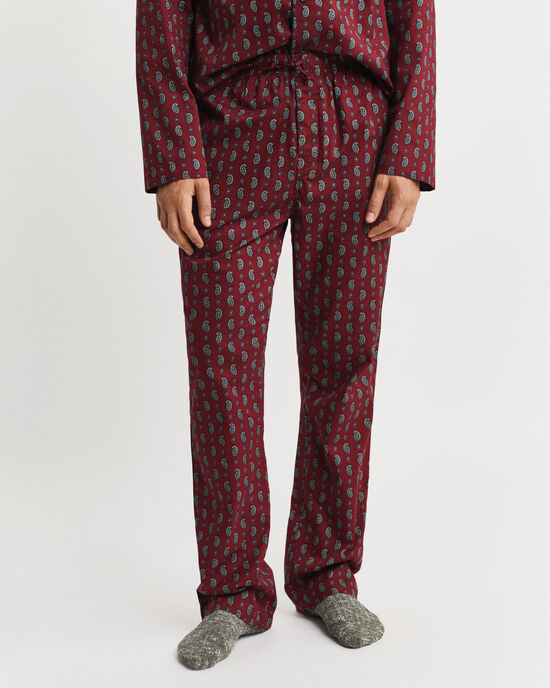 Paisleymönstrad pyjamas i presentförpackning